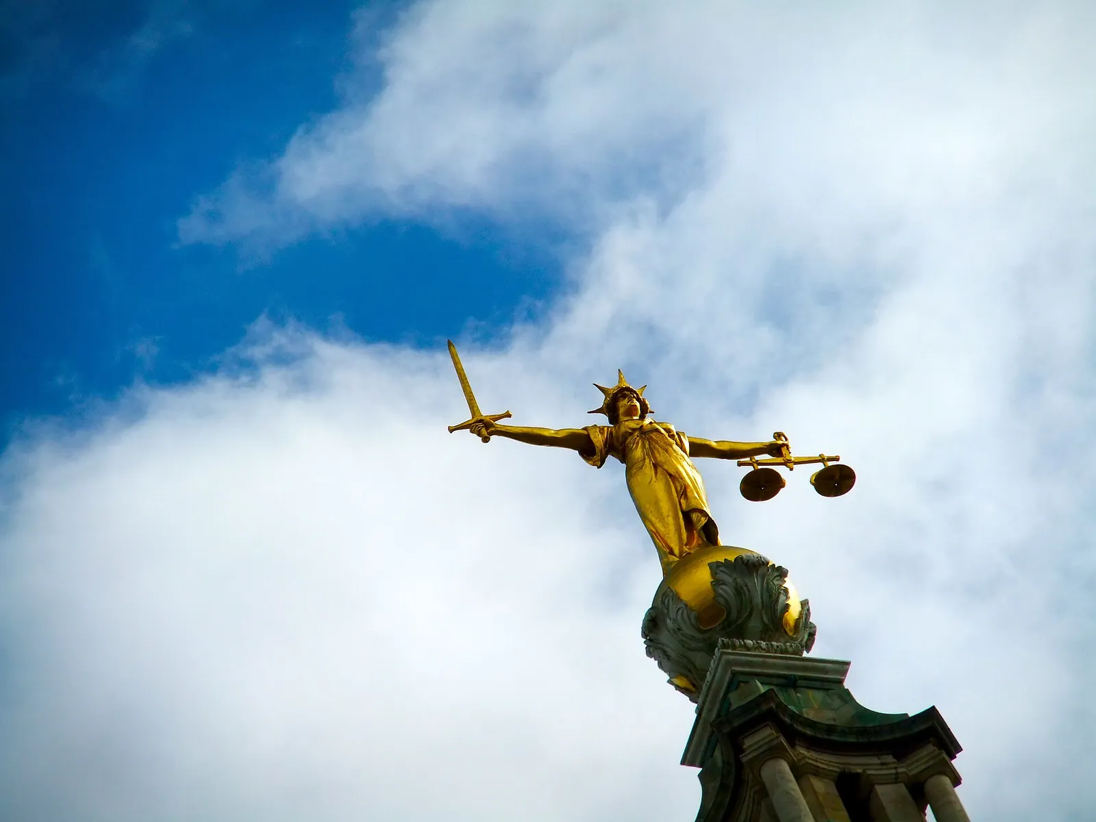 Scales of justice representing dispute resolution